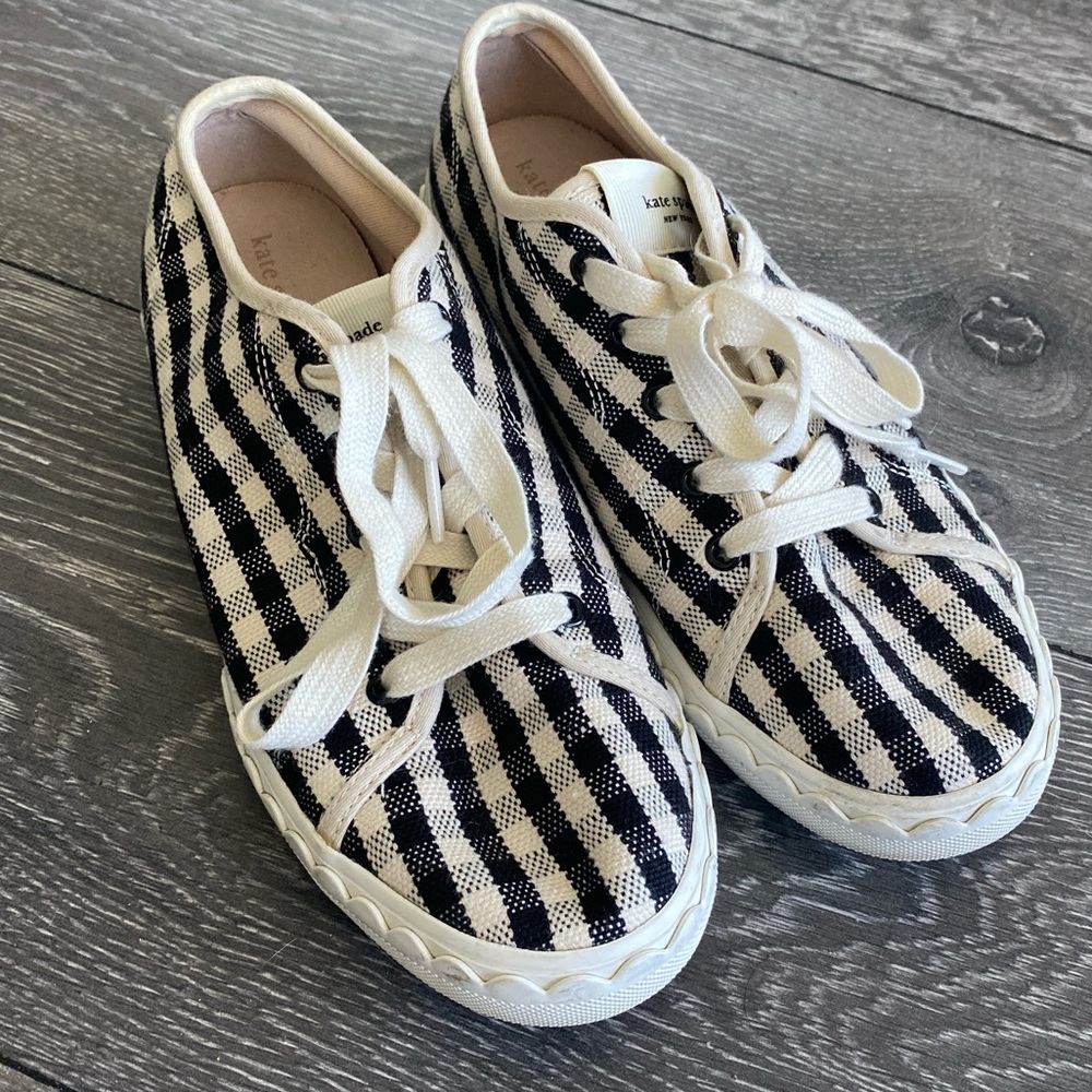 KATE SPADE CHECKERED SNEAKERS